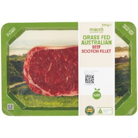 Macro-Australian-Grass-Fed-Beef-Scotch-Fillet-270g on sale