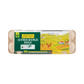 Woolworths-Extra-Large-Free-Range-Eggs-Pk-12-700g-From-the-Fridge on sale
