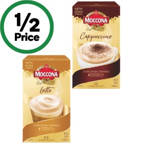 Moccona-Coffee-Sachets-Pk-8-10 on sale