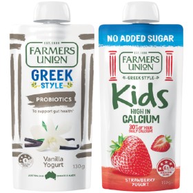 Farmers+Union+Greek+Yogurt+Pouch+130g