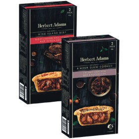 Herbert+Adams+Gourmet+Pies+400-420g+Pk+2+%26ndash%3B+From+the+Freezer