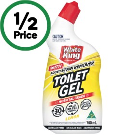 White-King-Toilet-Gel-Stain-Remover-700ml on sale