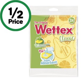 Wettex+Cloth+Super+Absorbent+Pk+3+%26ndash%3B+Assorted