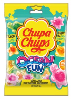 NEW-Chupa-Chups-Ocean-Fun-Share-Bag-150g on sale
