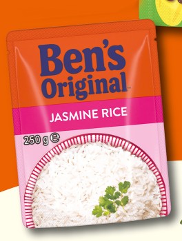 NEW+Ben%26rsquo%3Bs+Original+Ready+To+Heat+Jasmine+Rice+Pouch+250g