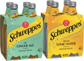 Schweppes+Mixers+4x300mL+Selected+Varieties