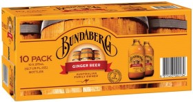 Bundaberg+Ginger+Beer+10x375mL+Selected+Varieties