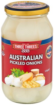 Three+Threes+Pickled+Onions+520g
