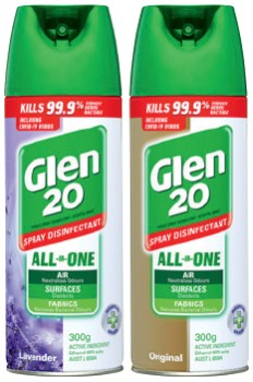 Glen+20+Disinfectant+Spray+300g%2A+Selected+Varieties