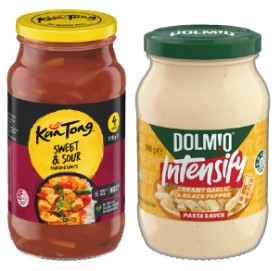 KanTong+Cooking+Sauce+485%E2%80%91520g+or+Dolmio+Intensify+Pasta+Sauce+395g+Selected+Varieties