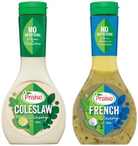 Praise+Dressing+330mL+Selected+Varieties