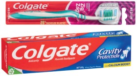 Colgate+Zig+Zag+Toothbrush+1+Pack+or+Toothpaste+110%E2%80%91120g+Selected+Varieties