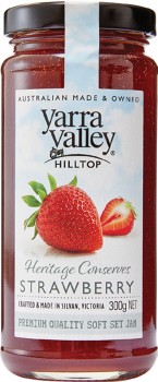 Yarra+Valley+Jam+300g+Selected+Varieties