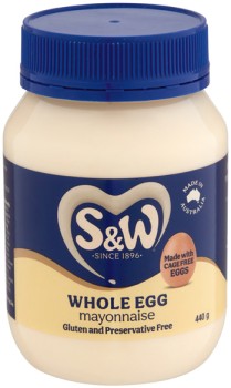 S%26amp%3BW+Whole+Egg+Mayonnaise+440g