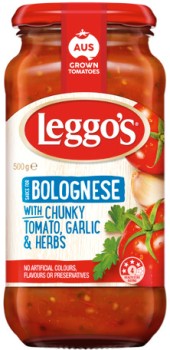 Leggo%26rsquo%3Bs+Pasta+Sauce+490%E2%80%91500g+Selected+Varieties