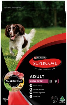 Supercoat+Smart+Blend+Dry+Dog+Food+2.6%E2%80%912.8kg+Selected+Varieties