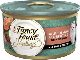 Purina-Fancy-Feast-Medleys-Wet-Cat-Food-85g-Selected-Varieties on sale