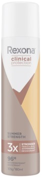 Rexona-Clinical-Protection-Antiperspirant-Deodorant-180mL-Selected-Varieties on sale