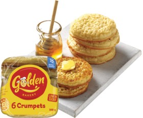 Golden-Crumpet-Rounds-6-Pack-Selected-Varieties on sale