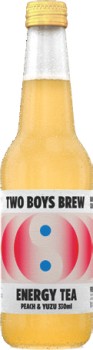 Two-Boys-Brew-Energy-Tea-330mL-Selected-Varieties on sale