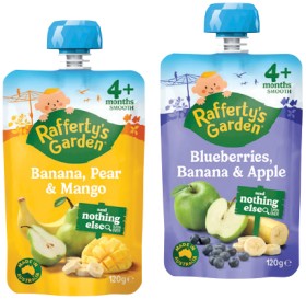 Raffertys-Garden-Baby-Food-120g-Selected-Varieties on sale