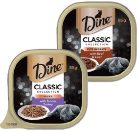 Dine-Wet-Cat-Food-85g-Selected-Varieties on sale
