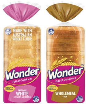 Wonder-White-or-Wholemeal-Bread-680-700g-Selected-Varieties on sale