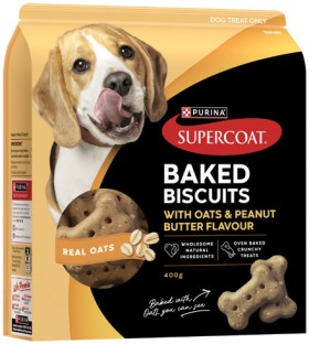 NEW+Supercoat+Baked+Biscuits+Treats+400g+Selected+Varieties