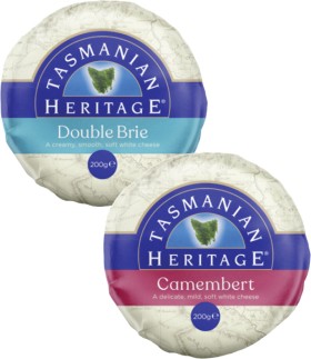 Tasmanian-Heritage-Double-Cream-Brie-or-Camembert-200g on sale