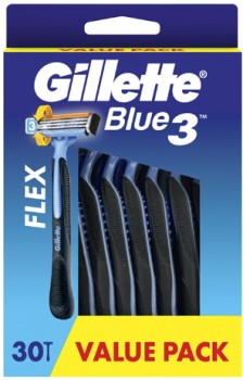 Gillette-Blue-3-Disposable-Razors-30-Pack on sale