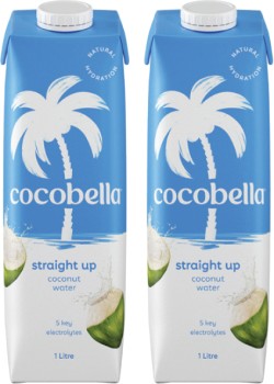 Cocobella+Straight+Up+Coconut+Water+1+Litre