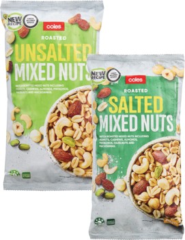 Coles-Mixed-Nuts-375g on sale