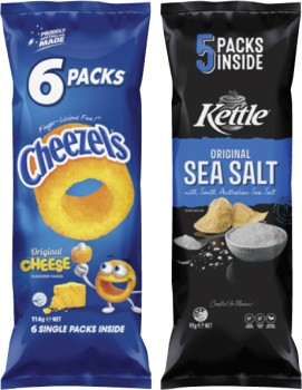 Kettle+Potato+Chips+5+Pack+or+Cheezels+6+Pack
