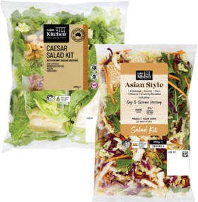 Coles-Kitchen-Caesar-Salad-Kit-290g-or-Asian-Style-Salad-Kit-350g on sale