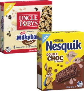 Uncle-Tobys-Muesli-Bars-145g-185g-or-Nestl-Nesquik-Bars-120g on sale