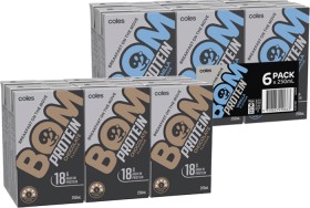 Coles-BOM-Protein-Liquid-Breakfast-6x250mL on sale