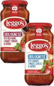 Leggos-Pasta-Sauce-490g-500g on sale