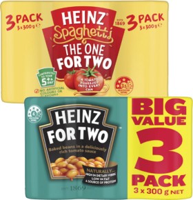 Heinz-Baked-Beanz-or-Spaghetti-3x300g on sale