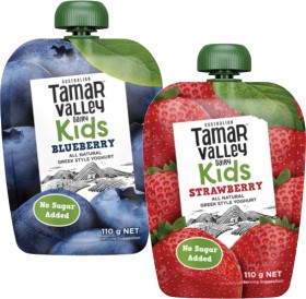 Tamar+Valley+Dairy+Kids+Greek+Style+Yoghurt+Pouch+110g