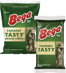 Bega-Cheese-Block-or-Grated-500g on sale