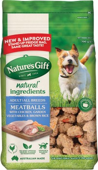 Nature%26%23039%3Bs+Gift+Meatballs+Dog+Food+700g