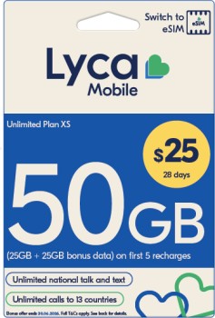 Lyca-25-Starter-Pack on sale