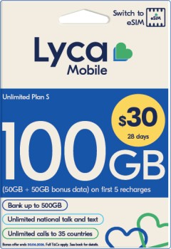 Lyca-30-Starter-Pack on sale