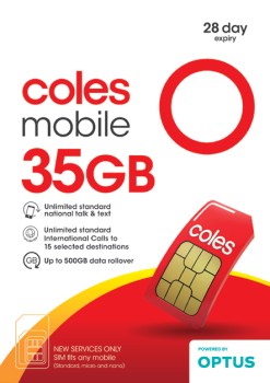 Coles-Mobile-30-Prepaid-SIM on sale