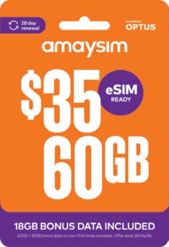 amaysim-35-Starter-Pack on sale