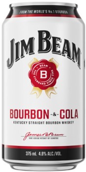 Jim-Beam-White-Cola-Cans-10x375mL on sale