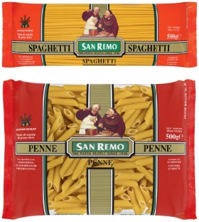 San-Remo-Pasta-375500g-Selected-Varieties on sale