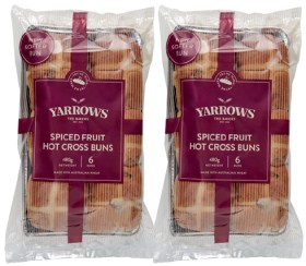 Yarrows+Hot+Cross+Buns+6+Pack+Selected+Varieties