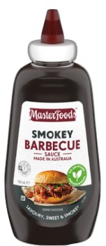 MasterFoods+Tomato%2C+Barbecue+Squeezy+Sauce+500mL+or+No+Rules+Sauce+250mL+Selected+Varieties
