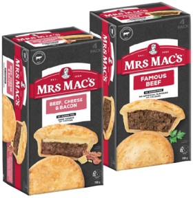 Mrs+Mac%26rsquo%3Bs+Pies+or+Giant+Sausage+Rolls+4+Pack+Selected+Varieties